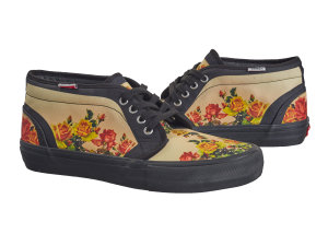 Vans  Chukka Supreme Jean Paul Gaultier Peach Black/Floral (VN0A49G20)