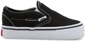 Vans  Classic Slip-On Black White (TD) Black/White (VN000EX8BLK)