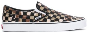 Vans  Classic Slip-On Checkerboard Camo Desert Camo Desert/True White (VN0A4BV3V4P)