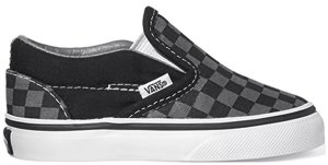 Vans  Classic Slip-On Checkerboard Pewter (TD) Black/Pewter (VN000LYHBPJ)