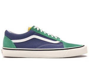 Vans  Old Skool 36 DX Anaheim Factory Emerald Navy OG Emerald/OG Navy (VN0A38G2VZQ)
