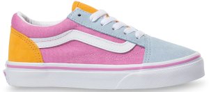 Vans Old Skool Color Block Fuchsia Pink (PS) Fuchsia Pink/True White (VN0A4BUUWJ1)