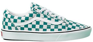 Vans  Old Skool Comfycush Checkerboard Quetzal Quetzal/True White (VN0A3WMAVNS1)