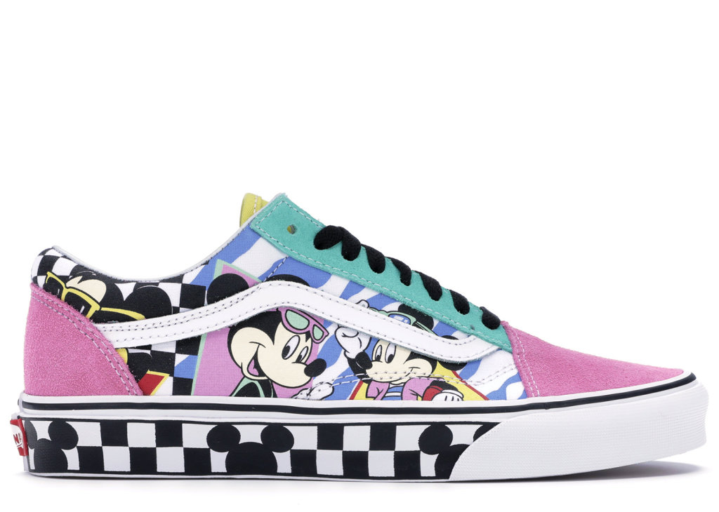 Vans Old Skool Disney 80s Mickey 80s Mickey/True White (VN0A38G1UJE)
