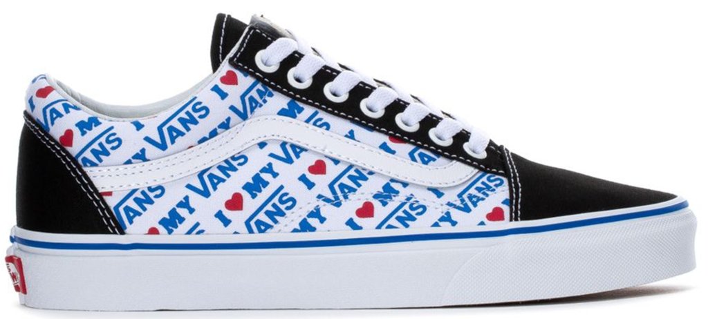 Vans Old Skool I Love My Black/True White (VN0A38G1VR9)