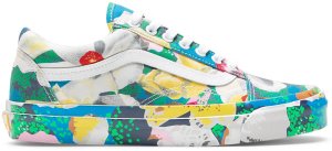 Vans  Old Skool KENZO Floral Yellow Floral Yellow/True White (VN0A4P3X01H)