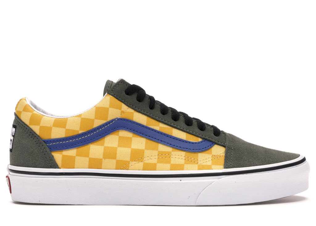 Vans Old Skool OTW Rally Checker/Multi-Deep Lichen Green (VN0A4BV5VZN)