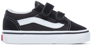 Vans  Old Skool V Black White (TD) Black/White (VN000D3YBLK)