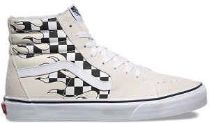 Vans Sk8-Hi Checkerboard Flame White Classic White/True White (VN0A38GERX7)