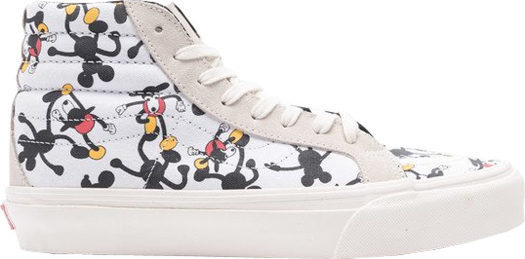 Vans Sk8-Hi Disney x Geoff McFetridge White (VA38FYRNQ)