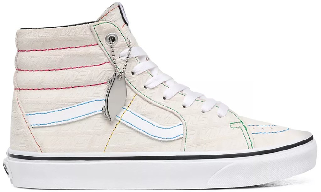 Vans Sk8-Hi Emboss White White/True White (VN0A4U3CXGH)