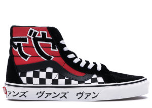 Vans Sk8-Hi Japanese Type Black Red Black/White-Racing Red (VN0A2XSBSJY)