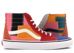 Vans Sk8-Hi Patchwork Multi/True White (VN0A38GEVMF)