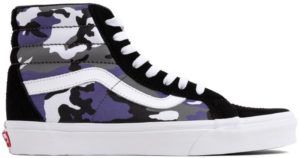 Vans Sk8-Hi Pop Camo Black Heliotrope Black/Heliotrope-True White (VN0A2XSBRK4)
