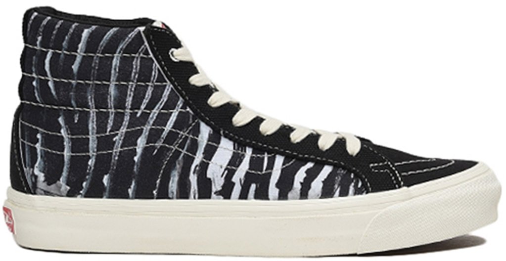 Vans Sk8-Hi Ralph Steadman Zebra Black/White (VN0A45JLVQV)