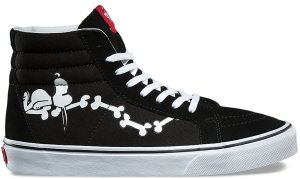 Vans  Sk8-Hi Re-Issue Peanuts Snoopy Bones (2017) Snoopy Bones/Black (VN0A2XSBOHL)