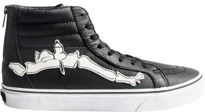 Vans Sk8-Hi Re-Issue Zip Blends Peanuts Bones (2013) Black/White (VN000ZSJP0Q)