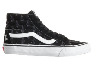 Vans Sk8-Hi Supreme Hole Punch Denim Black Black/White (VN0A38Z32DC)