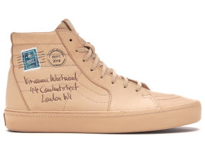 Vans Sk8-Hi Vivienne Westwood Anglomania Postcard Letter/Veggie Tan (VN0A4BV6XKF)