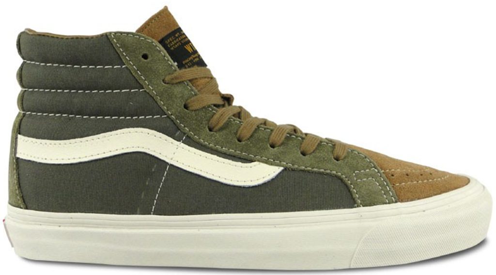 Vans Sk8-Hi WTAPS Olive Drab Olive Drab/Brown (VN0OZE8XY)