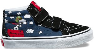 Vans  Sk8-Mid Peanuts Flying Ace (TD) Dress Blues (VN0A346YOHK)