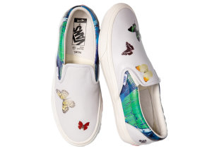 Vans  Classic Slip-On VLT LX Damien Hirst Butterfly Butterfly/Splatter/Marshmallow (VN0A3QXYTFZ)