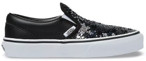 Vans  Slip-On Flipping Sequins Black (PS) Checkerboard Black/White (VN0A4BUTTB8)