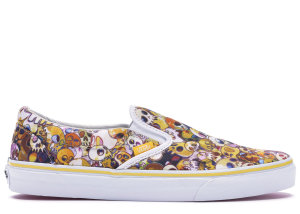 Vans  Slip-On LX Murakami Yellow Skull Yellow (VN-0ZSIGUI)