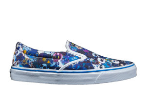 Vans  Slip On Murakami Blue Skulls Blue Skull (vn0zsigue/VN000ZSIGUE)