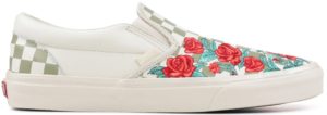 Vans  Slip-On Rose Embroidery Marshmallow/Turtledove (VN0A38F8QF9)