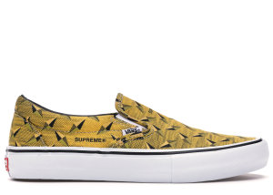 Vans  Slip-On Supreme Diamond Plate Yellow Yellow/White (VN0A347VTEG)