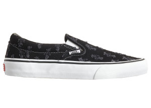 Vans  Slip-On Supreme Hole Punch Denim Black Black/White (VN0A38DD2DC)