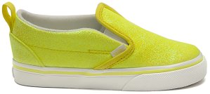 Vans  Slip-On V Neon Glitter Yellow (TD) Yellow/True White (VN0A3488WKD)