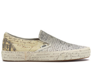 Vans  Slip-On Van Gogh Letters (W) Letters/Turtledove (VA38F7U7T)