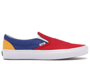 Vans  Slip-On Yacht Club RED/BLUE/YELLOW (VN0A38F7QF2)