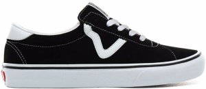 Vans  Sport Suede Black Black/White (VN0A4BU6A6O)