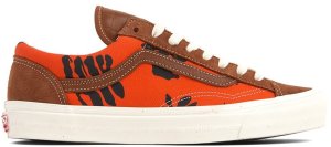 Vans  Style 36 Modernica Orange Hawaiian Print Leather Brown/Hawaiian (VN0A3MVMVQJ)