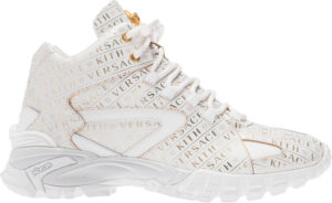 Versace  Amico Trainer Mid x Kith White White (VSDSU7403-DVK7G-DB5O)