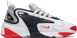 Nike  Zoom 2K White White Wolf Grey Black Infrared 23 (AO0269-105)