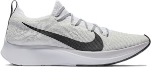 Nike  Zoom Fly Flyknit White White Platinum Tint Black (AR4561-101)