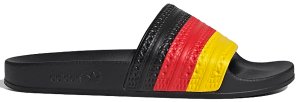 adidas  Adilette Germany Red/Core Black/Yellow (G55381)