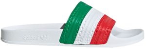 adidas  Adilette Italy Red/Green/Cloud White (G55378)