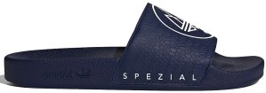 adidas  Adilette Spzl Dark Blue Dark Blue/Footwear White/Supplier Colour (FX1057)