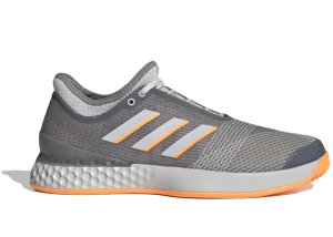 adidas  Adizero Ubersonic 3 Grey Three Grey Three/Grey One/Flash Orange (EF1153)
