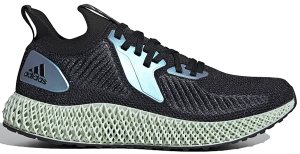 adidas  Alphaedge 4D Black Iridescent Core Black/Glow Blue/Collegiate Purple (FV6106)