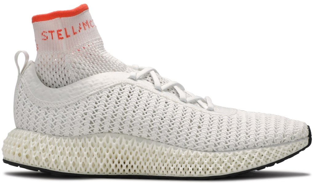 adidas Alphaedge 4D Stella McCartney White (W) Core White/True Orange/Core Black (G25869)