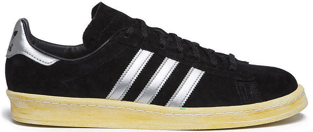 adidas Campus 80s mita Black 1/Metallic Silver/Legacy (Q21640)