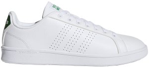 adidas Cloudfoam Advantage Clean White Green Footwear White/Footwear White/Green (AW3914)