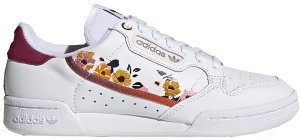 adidas  Continental 80 HER Studio London (W) Cloud White/Power Berry/Gold Metallic (FW2536)