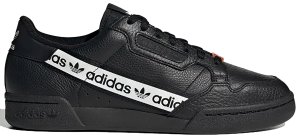 adidas Continental 80 K-Pop Core Black Core Black/Cloud White/Orange (H68724)
